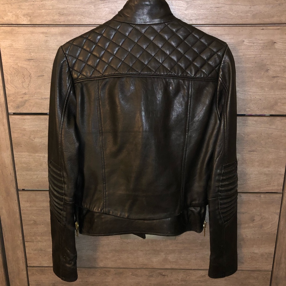 The Kooples Leather Jacket - Picture 2 of 12